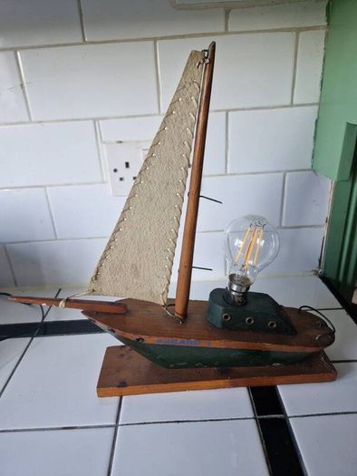 Asgard 1 Irish Mid Century period Vintage lamp model of  Asgard 1 wooden lamp