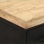 Sideboard with 6 Drawers Rough Mango Wood Image 2