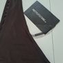 Pretty Little Thing Asymmetric Bodycon Dress (size 4) Choc Brown - New with Tags Image 2