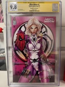 CGC Signature Series 9.8 Graded Copy of White Widow #3