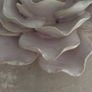 Three pieces of ceramic flowers Image 3