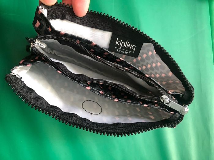 Kipling CREATIVITY L nylon waterproof toiletry purse bag