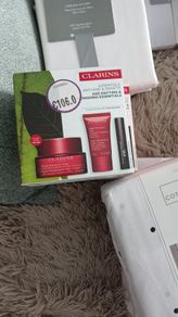 Clarins skincare..first pic is no offers below 50 and second pic is no offers below 40