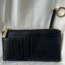 Michael Kors Black Card Holder with zip top Image 6
