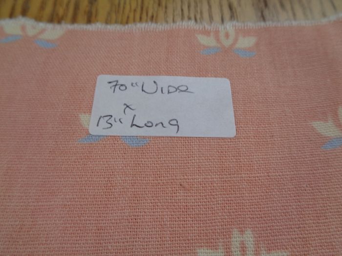 Cotton Fabric Pieces x 4 for Sale