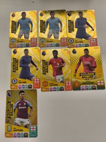 7 Panini Golden Baller Cards