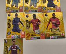 7 Panini Golden Baller Cards