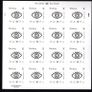 2015 Ireland The Five Senses (Taste, Touch, Sight, Hearing & Smell)  Commemorative Stamp Sheetlet Plate 1A1A Mint Never Hinged (MNH) Image 5