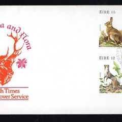 1980 Ireland Fauna & Flora Wildlife Commemorative Stamp Illustrated The Irish Times First Day Cover (FDC)
