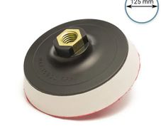 Glass Polish 12650 - 125 mm ( 5") Rotary buffing backing pad 5/8"-11 - Hard