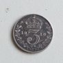 Edward the Seventh silver threepence Image 2