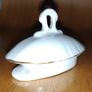 Selection of different bone china tea pot & trinket box lids Image 8