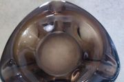 Vintage french REIMS dark ashtray.