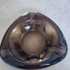 Vintage french REIMS dark ashtray.