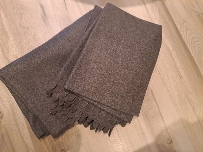 Blanket throw Charcoal grey. As new. Ikea