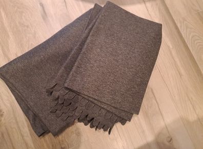 Blanket throw Charcoal grey. As new. Ikea