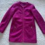 Fuchsia Pink Boucle Coat Size 8 Image 4