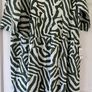 BNWT Khaki&White Cotton Dress by Pala D'Oro, Carraig Donn Image 2