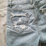 Light blue denim Shorts size UK 6/8 Image 2