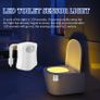 Toilet Light Inside Toilet 16 Colors, Changing Waterproof Automatic Motion Sensor Lights Smart Gadgets Bathroom Novelty Item Illuminate Toilets Bowl Light Fun Gifts for Women's Father's Day Birthdays Image 4