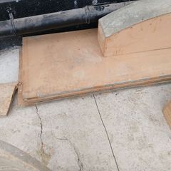 Timber form for arch