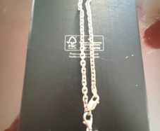 Sterling silver bracelet palm charm