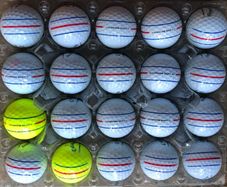 20 used Callaway Chrome Soft/Tour golf balls