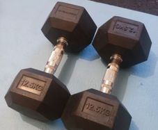 12.5kg dumbbells