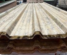 Carbon Fibre GRP Roofing Sheets 70 Pieces 1m by 2 45m