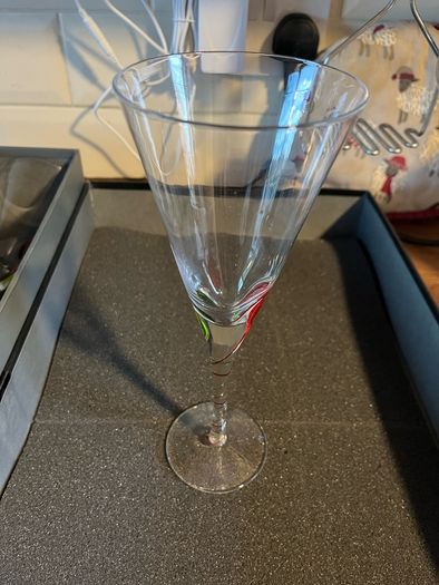 Tipperary Crystal Set of 6 wine glasses (eclipse range)