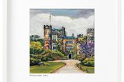 Malahide Castle, Dublin, large framed print by Helen Mathews - FRAMED