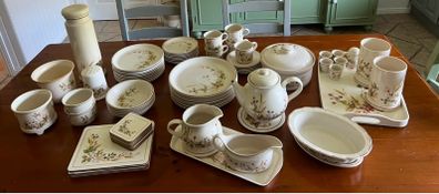 Large Vintage Harvest 1418 Dinner Set