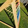 Pikler Climbing Triangle Wood Image 8