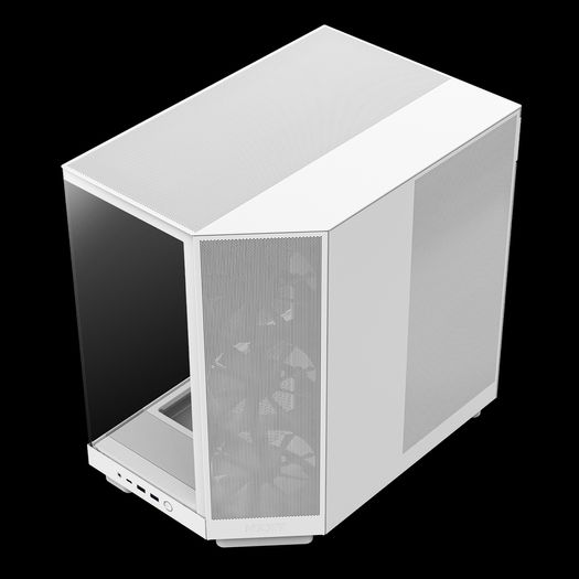 Nzxt H6 Flow Compact Dual Chamber pc case only with Box