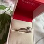 silver cz ring Image 3