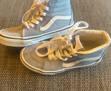 UK 11.5 blue/grey vans