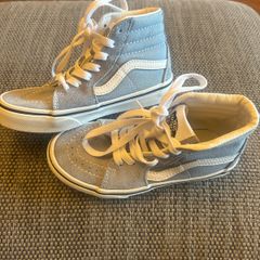 UK 11.5 blue/grey vans