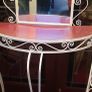 Retro hall table and mirror  and  2 chairs Image 5