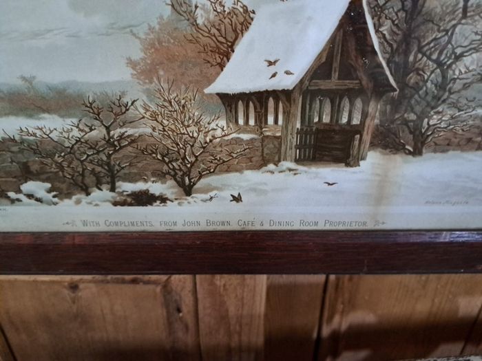 Vintage Framed Picture