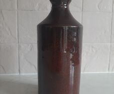 Antique stoneware ink bottle