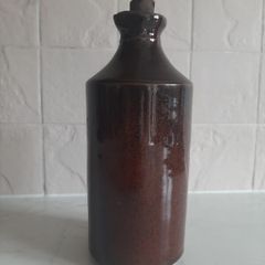Antique stoneware ink bottle