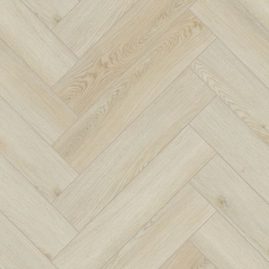 Elwood Oak SPC Vinyl Herringbone Flooring 60x12.5cm