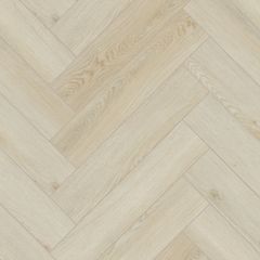 Elwood Oak SPC Vinyl Herringbone Flooring 60x12.5cm