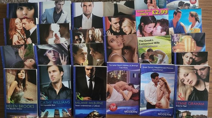 25 Mills and boon books from 2000's