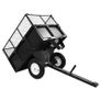 Tipping Trailer for Lawn Tractor 300 kg Load Image 10