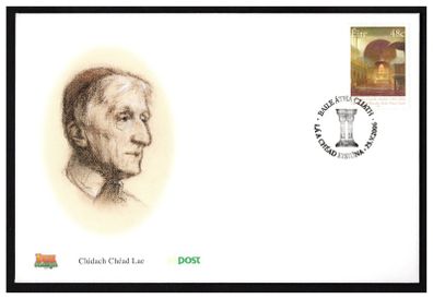 2006 Ireland 150th Anniversary of Dublin's University Church Stamp An Post First Day Cover (FDC)
