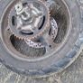 Rear wheel cpl Suzuki Vstrom Dl650 2005 Image 2