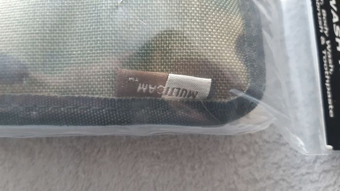 Web-Tex Wash Kit MultiCam Army Camping Fishing Hiking Festivals Emergency