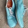 Petasil girls leather shoes size 12 or 31 turquoise Image 8