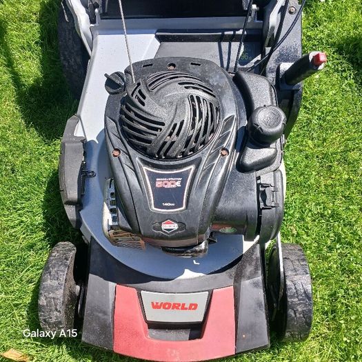 self drive lawnmower